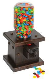 Candy DispenserCANDY DISPENSER - Solid Oak & Glass Mason JarcandycountrySaving Shepherd