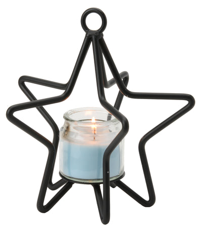 Candle & Plant Stand3D STAR Wrought Iron Candle Stand Holiday Decor Holder 3 SIZES USAAmish BlacksmithcaddySaving Shepherd
