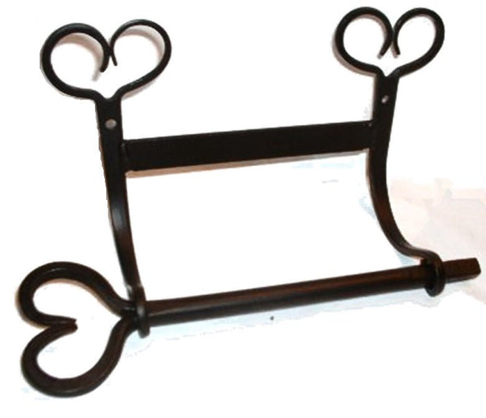 Heart Wrought Iron Wreath Holder