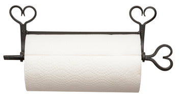 Wrought IronCOUNTRY HEARTS WROUGHT IRON PAPER TOWEL HOLDER Wall Mount Handmade in USAaccessoriesaccessorySaving Shepherd