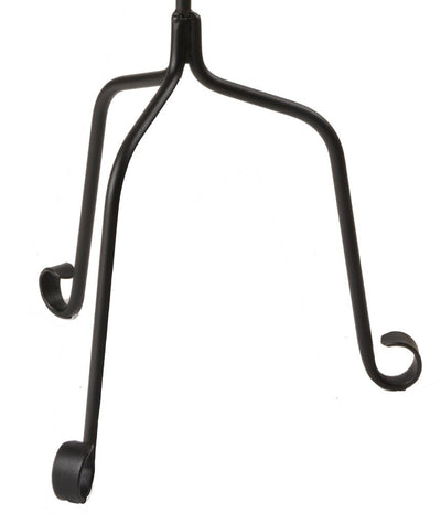 Candle & Plant StandPLANT / CANDLE FLOOR STAND ~ Scrolled Wrought Iron USA HANDMADEAmish BlacksmithcaddySaving Shepherd