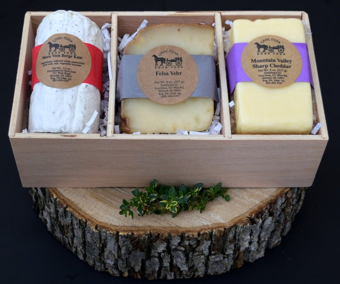 Food Gift BasketsDAD'S COLLECTION - 3 Favorite Cheeses for Every FatherbundledelicacySaving Shepherd