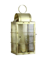 Country LightingBRASS OUTDOOR SCONCE - "Danbury" 2 Candle Light in 3 Finishes USAbrasscolonialSaving Shepherd
