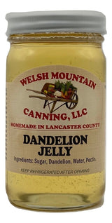 DANDELION JELLY - Amish Homemade Healthy Herbal Spread USA