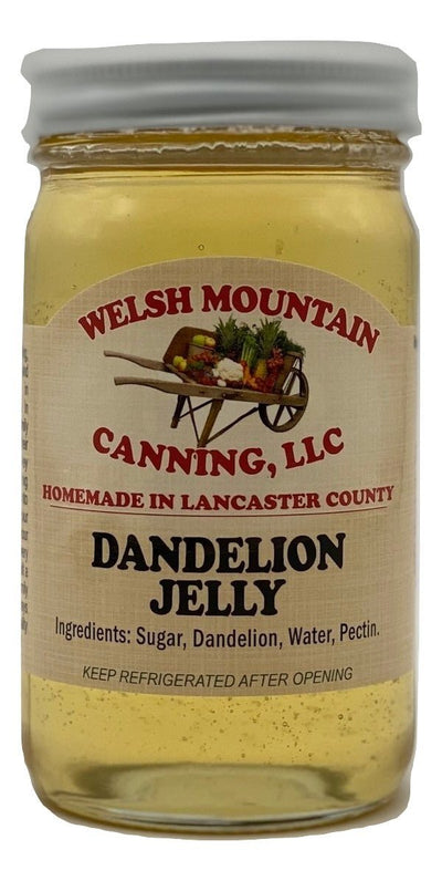 JellyDANDELION JELLY - Amish Homemade Healthy Herbal Spread USAdandeliondipfarm market1 (8oz jar)Saving Shepherd