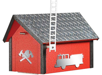 MailboxFIREFIGHTER MAILBOX - Aluminum Diamond Plate First Responder Fire Enginefirefighterfirst responderSaving Shepherd