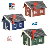 MailboxDELUXE DIAMOND PLATE MAILBOX - Weatherproof 100% Recycled Poly in 14 Colorsbarndiamond plateSaving Shepherd