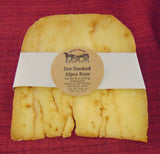 CheeseDER SMOKED ALPEN KASE - Cave Aged Firm Smooth Cheese with Hint of Salty CrunchcheesedelicacySaving Shepherd