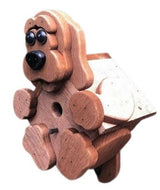 BirdhouseRUSTIC DOG BIRDHOUSE - Amish Handmade Mushroom Wood Puppy Bird Housebirdbird houseSaving Shepherd