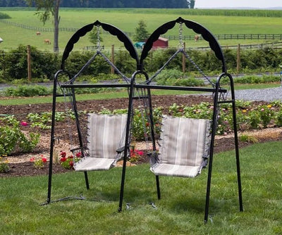 StandHAMMOCK SWING CHAIR STAND - Single or Double Seat StandschairchairsSaving Shepherd