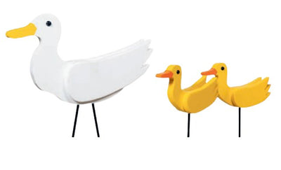 Lawn DecorYARD BIRDS - Duck Family Egret Flamingo Heron Lawn Ornamentlawn decorpier postSaving Shepherd