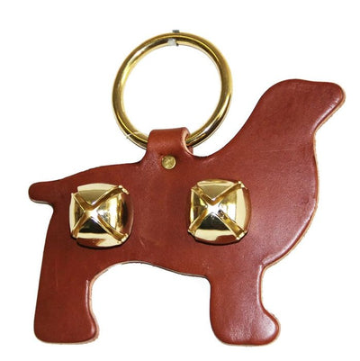Door ChimeDOOR CHIME - LEATHER DOG with SLEIGH BELLS in 4 Colors - Amish Handmade in USAbellschimesSaving Shepherd