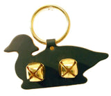 Door ChimeDOOR CHIME - LEATHER DUCK with JINGLE BELLS in 4 Colors - Amish Handmade in USAbellbellsSaving Shepherd