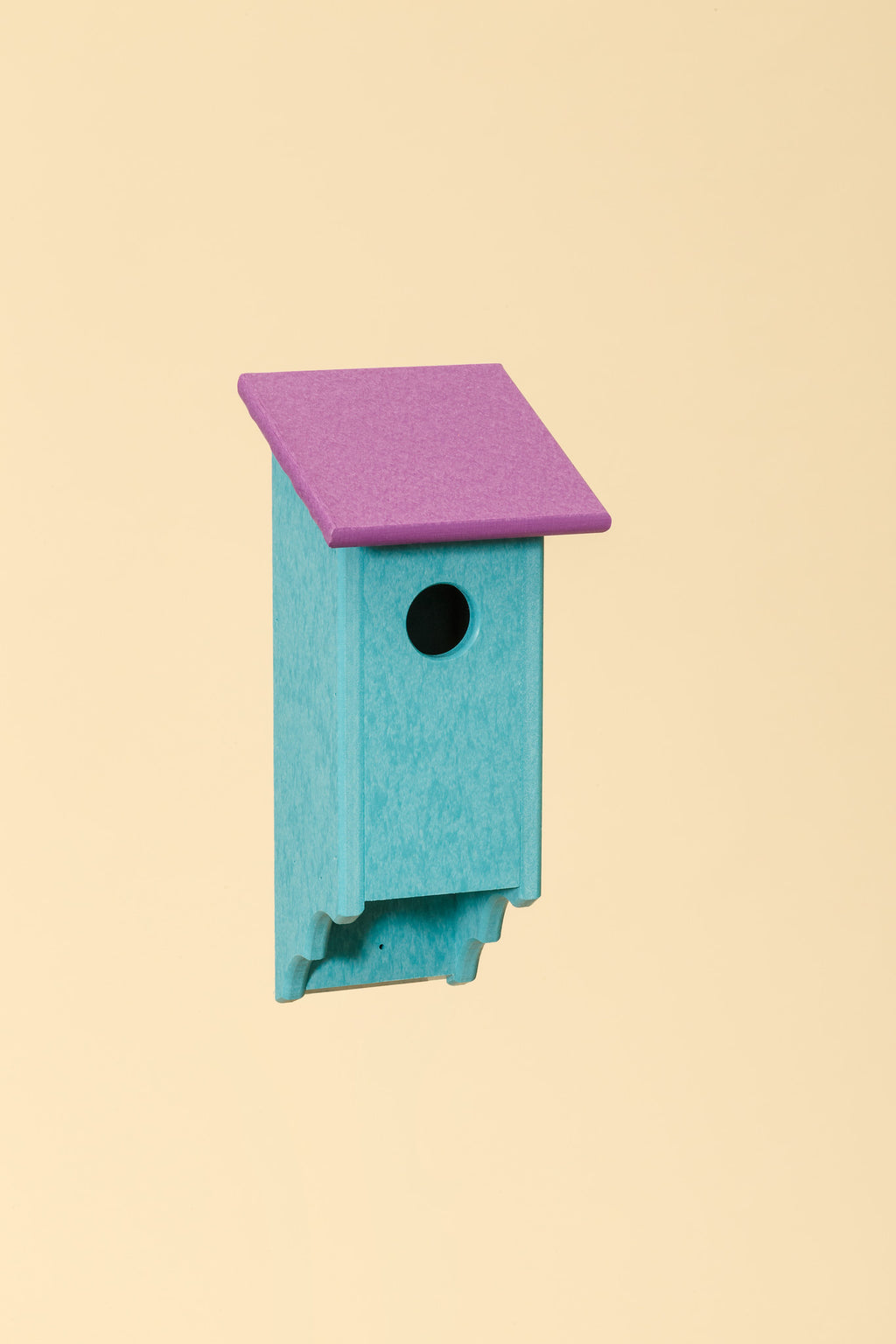 Bluebird House, Post Mount, Amish-Made with 100% Recycled Poly Lumber Bluebird House, Post Mount, Amish-Made with 100% Recycled Poly Lumber