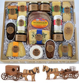 Food Gift BasketsFAMILY GIFT BASKET - Best of Cheese, Sweets & Condiments with Wood Toybundledelicacyfarm marketGift Basket Only (no wood toy)Saving Shepherd