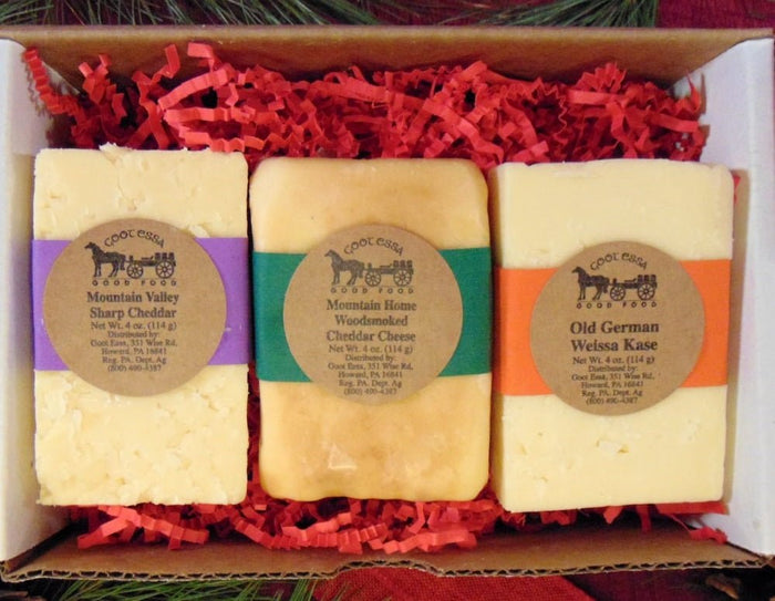 Food Gift BasketsFARM SELECT - 3 Favorite Cheeses from the Farmbundledelicacyfarm marketSaving Shepherd
