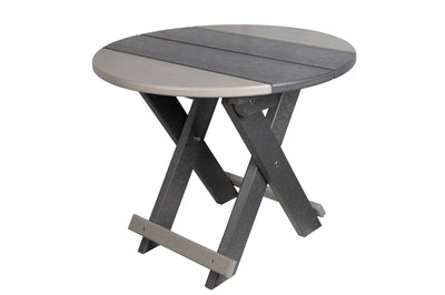 TablesFOLDING ROUND END SIDE TABLE - 4 Season Portable Accent FurniturebarbistroSaving Shepherd