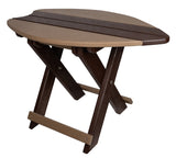 TablesFOLDING SURFBOARD ACCENT TABLE - 4 Season Portable Nautical BoardbarbistroSaving Shepherd