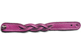 BRAIDED LEATHER BRACELET - Amish Handmade Men's Women's Cuff Wrap in 12 COLORS