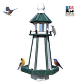 Bird FeederHUGE LIGHTHOUSE 4½ QT BIRD FEEDER - Weatherproof Recycled Poly in 4 Colorsbirdbird feederSaving Shepherd