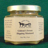 MustardGIDEON'S SWEET DIPPING MUSTARD - Mild Dark with Balanced Sweetnessdelicacyfarm marketSaving Shepherd