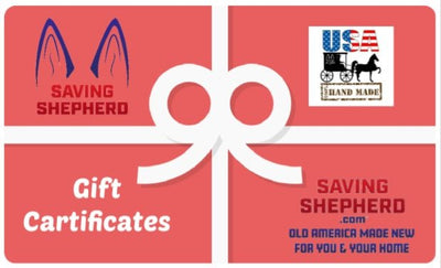 Gift CardGift CardCandlecertificateSaving Shepherd