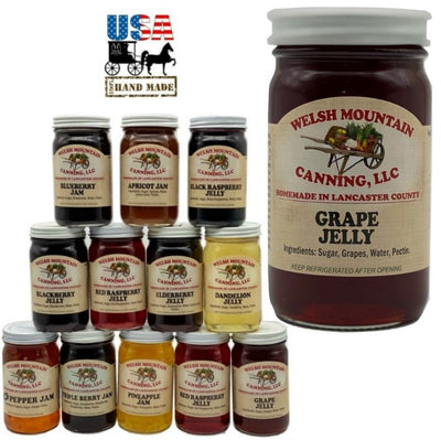 JellyGRAPE JELLY - Amish Homemade Fruit Spread USAfarm marketgrapeSaving Shepherd