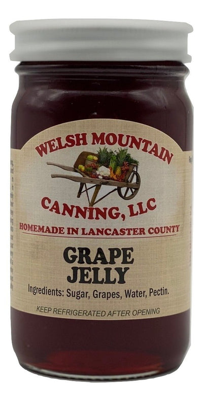 JellyGRAPE JELLY - Amish Homemade Fruit Spread USAfarm marketgrapejellies1 (8oz jar)Saving Shepherd