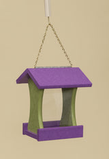 BIRD FEEDER - Amish Handmade Weatherproof Recycled Poly ~ 18 Bright Color Choices