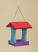 BIRD FEEDER - Amish Handmade Weatherproof Recycled Poly ~ 18 Bright Color Choices