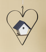 BirdhousesWREN BIRD HOUSE in IRON HEART HANGER ~ Amish Handmade in 12 Color Choicesbirdbird houseSaving Shepherd