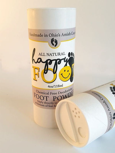 DeoderantHAPPY FOOT Deodorizer ~ Chemical Free All Natural Foot Powder ~ Handmade in the USAACEdeodorantSaving Shepherd