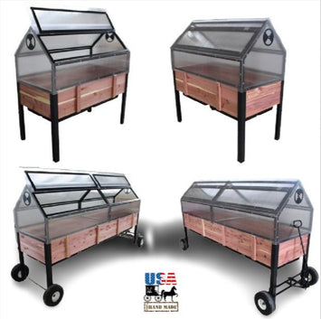 greenhouseGREENHOUSE COVER - Raised Garden Bed Amish Hot Box TopSaving Shepherd