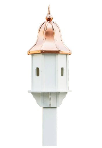 Birdhouse29" COPPER BELL BIRDHOUSE - 4 Room Vinyl Martin Bird House USAbirdbird houseSaving Shepherd