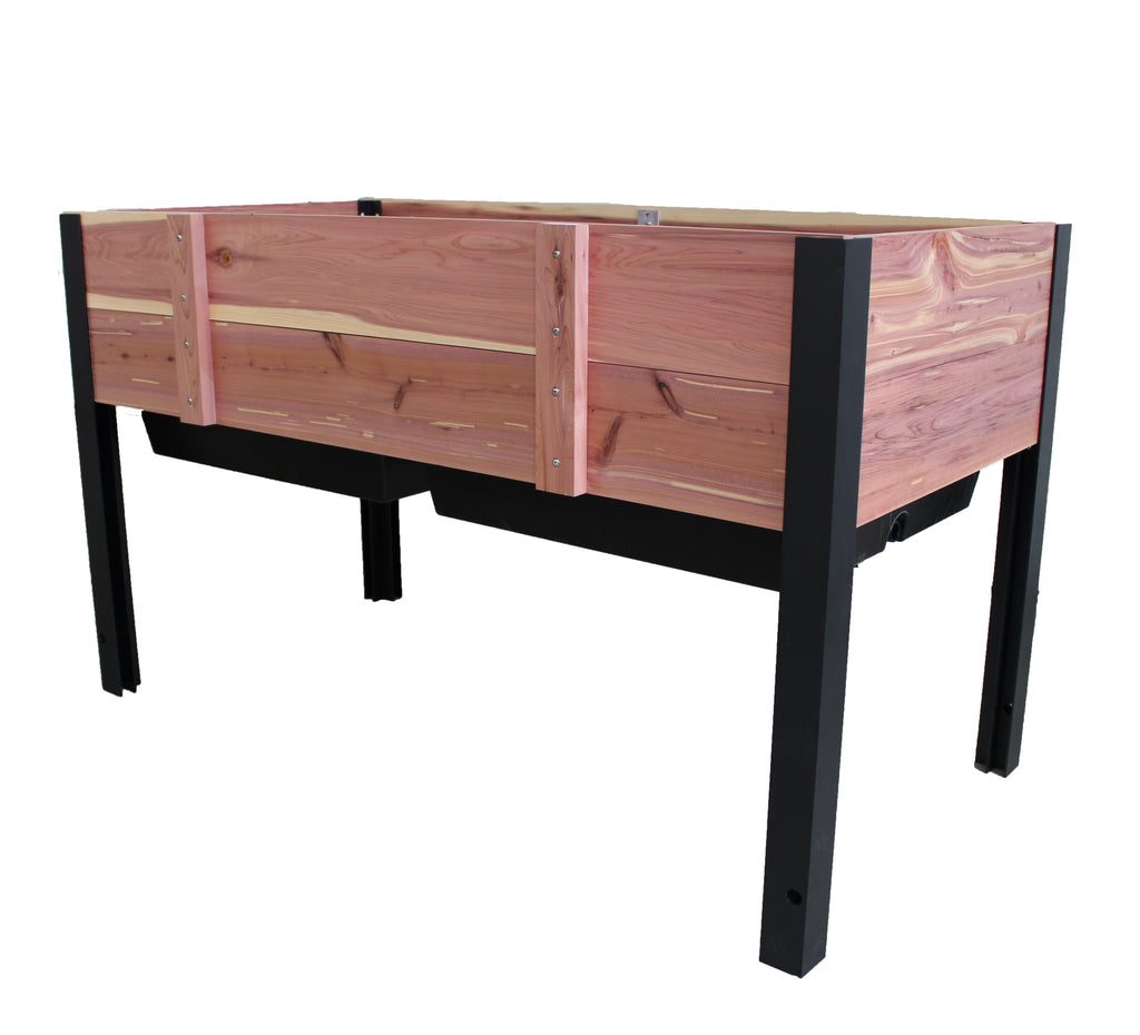 Raised Garden Bed 4' x 2' RAISED GARDEN BED Saving Shepherd