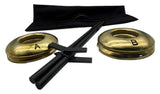 SOLID BRASS QUOITS GAME SET - Executive Amish Horseshoes USA HANDCRAFTED