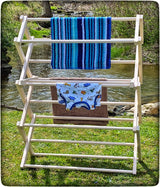 Drying RackAMISH DRYING RACK - Handmade 30W x 37½H x 12½D Folding Laundry Hanger USAclothesdryingSaving Shepherd