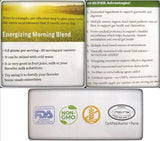 Herbal SupplementFOUNDATIONAL SUPER GREENS - Certified Organic No GMOs Energizing Morning Blenddigestive healthImmune HealthSaving Shepherd