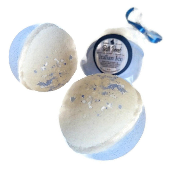 Bath Bombs & SoaksItalian Ice BATH BOMB 3 Pack ~ All Natural Handmade with Shea & Cocoa ButtersACEbathSaving Shepherd