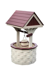 Wishing WellWISHING WELL - 39" Amish Handcrafted 4 Season Poly in 13 Colorslawn decoroutdoor furnitureSaving Shepherd