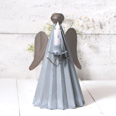 Candle Holders & AccessoriesANGEL CANDLESTICK HOLDER - Table Centerpiece Dinner Candle StandangelangelsSaving Shepherd