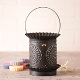 Country LightingJUMBO PUNCHED TIN WAX TART WARMER Handmade COLONIAL CHISEL Accent Lightaccentaccent lightSaving Shepherd