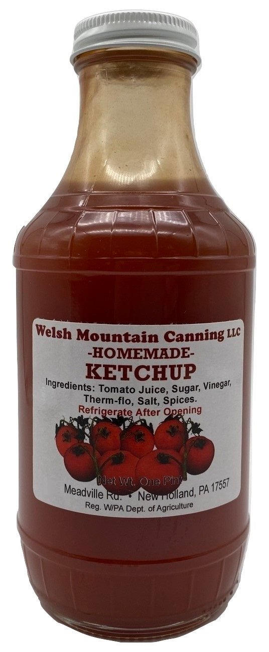 AMISH KETCHUP - Fresh Organic Tomatoes Homemade in Lancaster USA