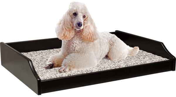 Handcrafted for PetsMINIMALIST WOOD PET LOUNGE - Amish Handmade Dog Furniture Bed in 3 SizesBedbed with beddingSaving Shepherd