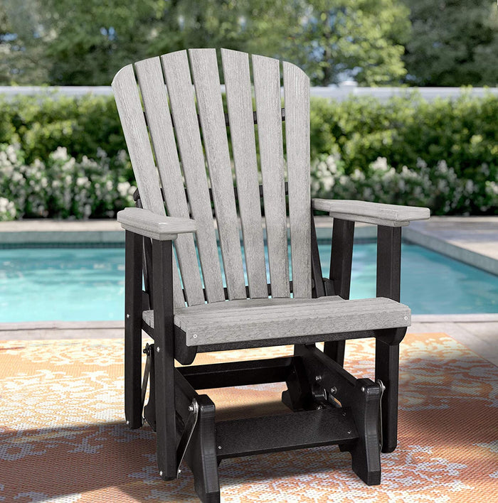 Adirondack shop glider chair