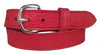 Ladies BeltLADIES PINK BULLHIDE LEATHER STITCHED BELT - Choice of Stitching - Handmade in USAbeltbeltsSaving Shepherd