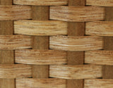 Wine BasketDOUBLE WINE BOTTLE HOLDER - Hand Woven Natural Reed Drink BasketAmishbasketSaving Shepherd