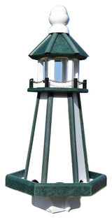 Bird FeederHUGE LIGHTHOUSE 4½ QT BIRD FEEDER - Weatherproof Recycled Poly in 4 Colorsbirdbird feederSaving Shepherd