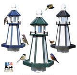 Bird FeederHUGE LIGHTHOUSE 4½ QT BIRD FEEDER - Weatherproof Recycled Poly in 4 Colorsbirdbird feederSaving Shepherd