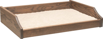 Handcrafted for PetsMINIMALIST WOOD PET LOUNGE - Amish Handmade Dog Furniture Bed in 3 SizesBedbed with beddingSaving Shepherd